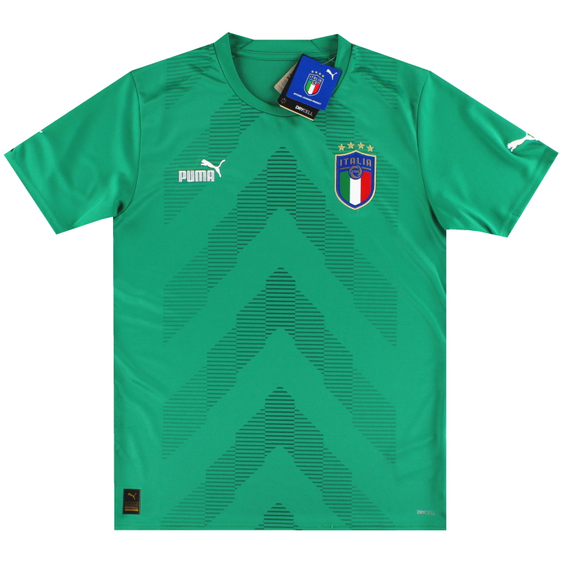 2022-23 Italy Puma Goalkeeper Shirt *w/tags*  - 765664-06 - 4064537597934