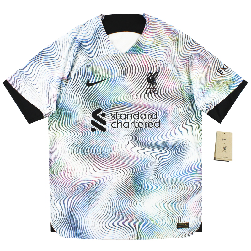 2022-23 Liverpool Nike Player Mengeluarkan Baju Tandang *dengan tag* L - DN2708-101 - 196148413595