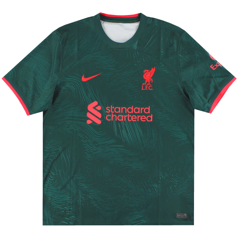 2022-23 Liverpool Nike derde shirt *als nieuw* XL - DM1835-377