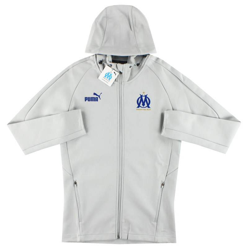 2022-23 Marseille Puma Casuals Hooded Jacket *BNIB* L - 767300-09 - 4065449153737