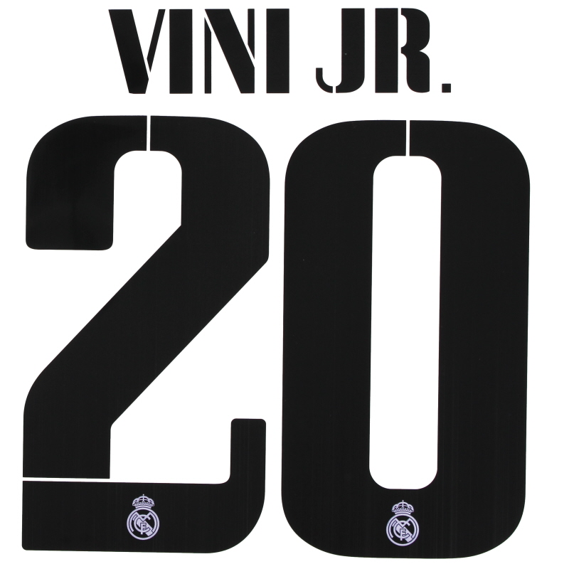 2022-23 Real Madrid Vini Jr. #20 CL Home Name Set *BNIB*