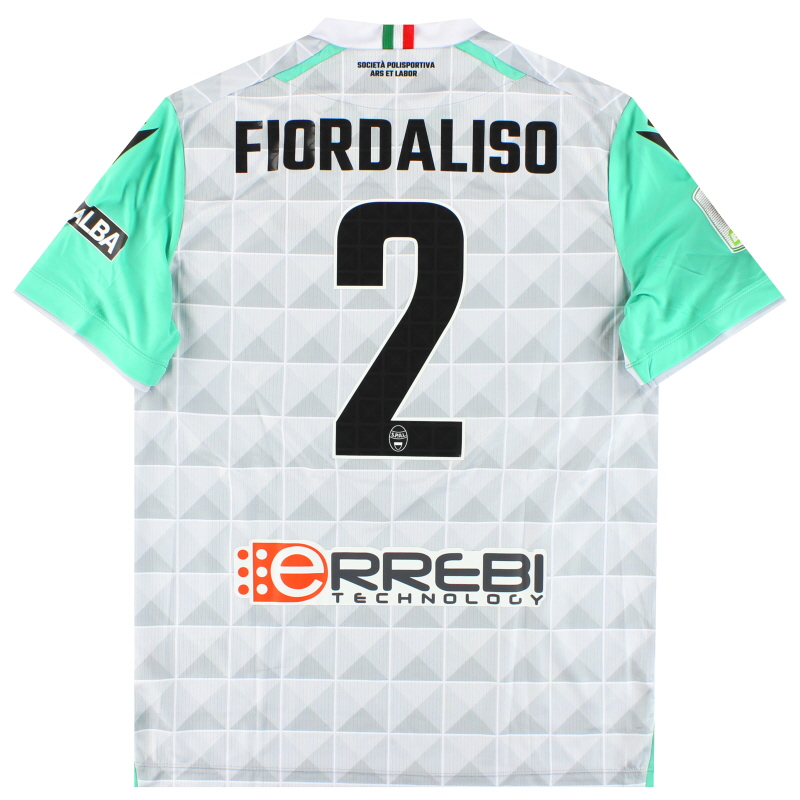 2022-23 SPAL Macron Player Issue Away Shirt Fiordaliso #2 *As New* L