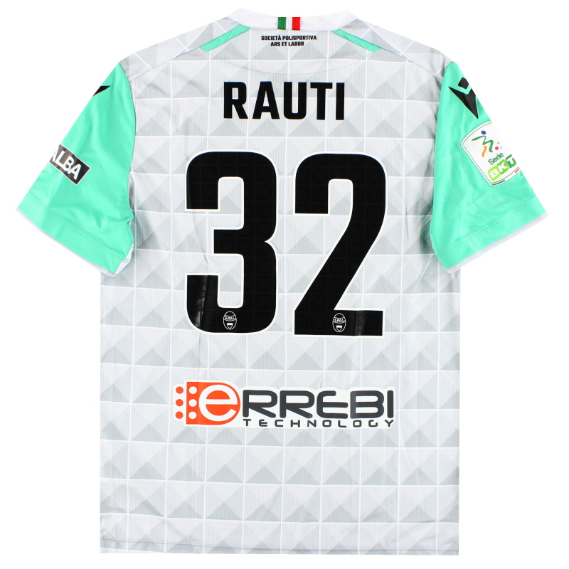 2022-23 SPAL Macron Player Issue Away Shirt Rauti #32 *As New* L