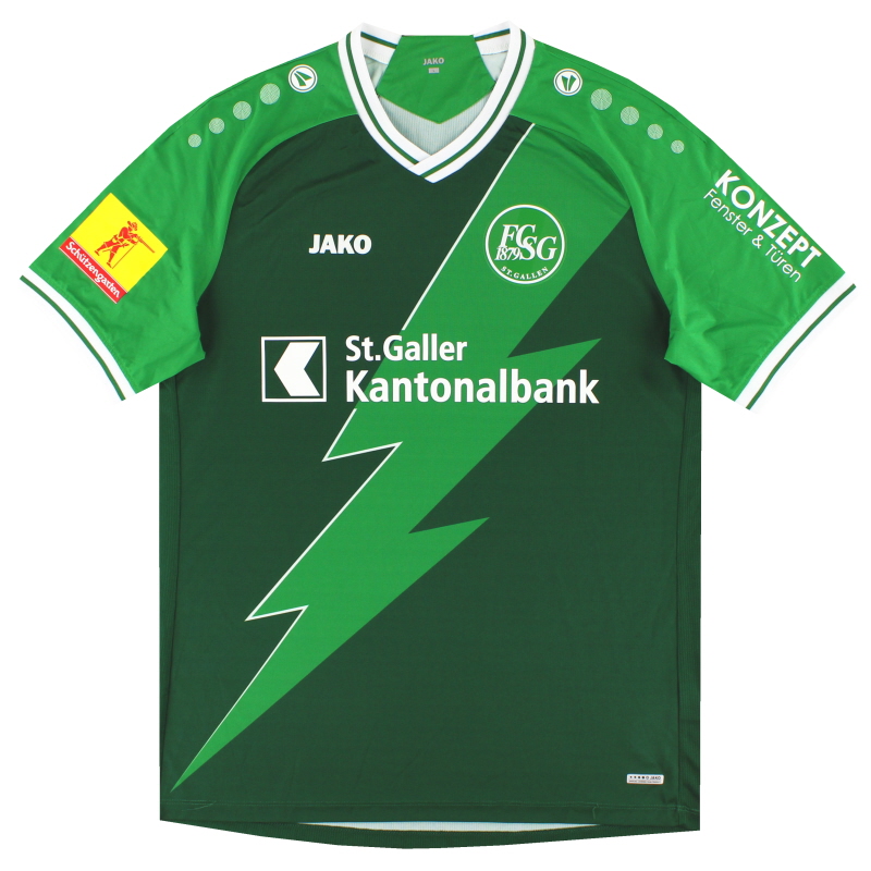 Camiseta de local del St Gallen Jako 2022-23 * Como nueva * L