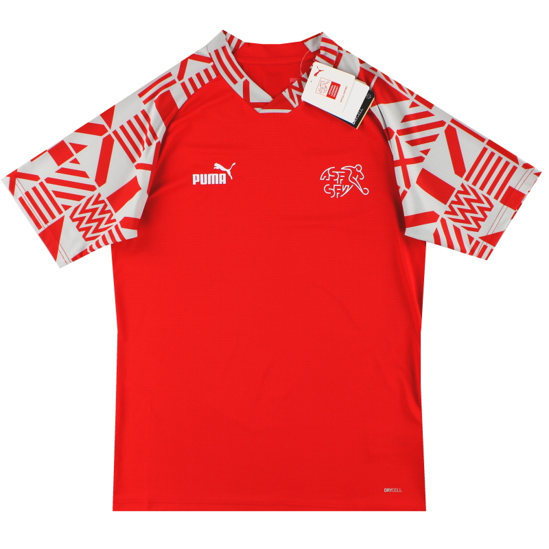Camiseta prepartido Puma de Suiza 2022-23 *BNIB* - 767416-01 - 4064537902509