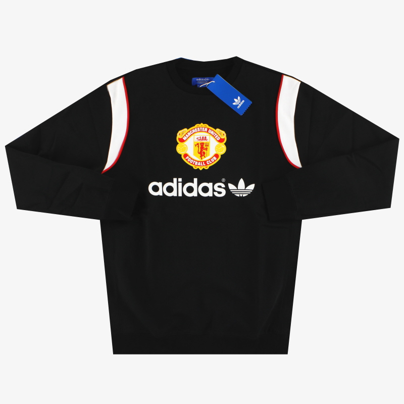 Acuerdo nacionalismo mil millones Sudadera adidas Originals Manchester United Crew *con etiquetas* S AJ7975