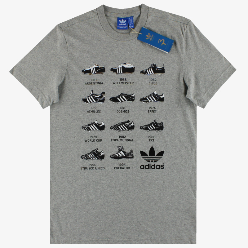 T-shirt adidas Orignals Boot History *w/tag* S - F77302 - 4054069043092