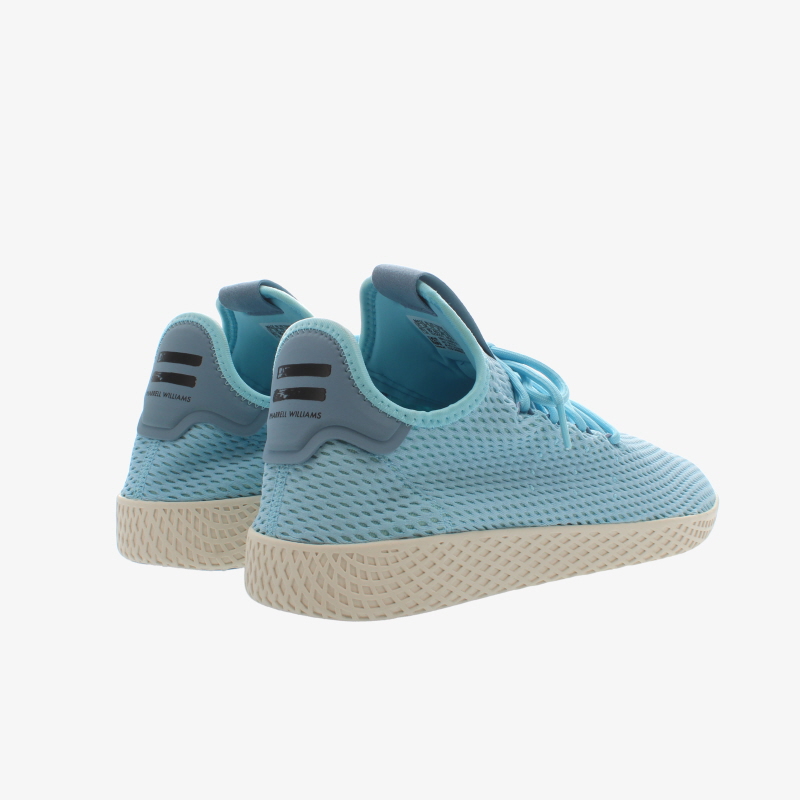 adidas Originals X Pharrell Williams Tennis HU Sneakers In Icey Blue