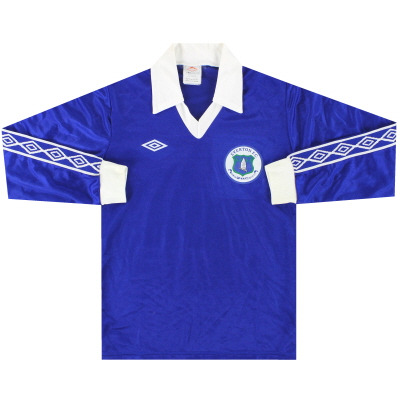 1978-79 Everton Umbro Maillot Domicile L/SS