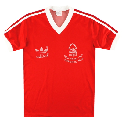 1979-80 Nottingham Forest adidas 'European Cup Winners' Home Shirt Y