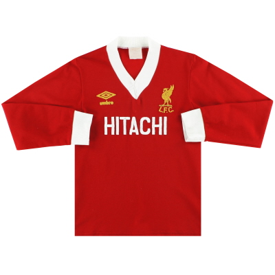 1979-82 Liverpool Umbro Thuisshirt L/SY
