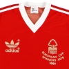 1980-81 Nottingham Forest 'European Cup Winners' Home Shirt *Mint* M
