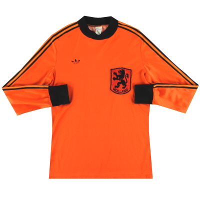 1980-82 Holland adidas Heimtrikot L/SM