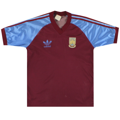 1980-83 West Ham Adidas Maillot Domicile M
