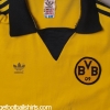 1981-82 Borussia Dortmund Match Issue Home Shirt #3 M