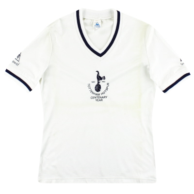 1981-82 Tottenham Le Coq Sportif 'Centenary' Домашняя футболка L.Boys