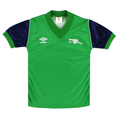 1982-83 Арсенал Умбро Гостевая рубашка L.Boys