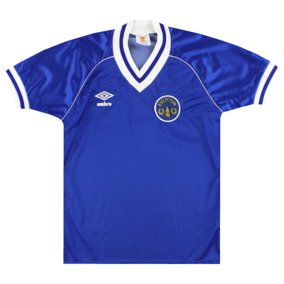 1982-83 Everton Umbro Heimtrikot *Minze* S