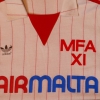 1982-83 Malta Match Worn Away Shirt #5 L/S
