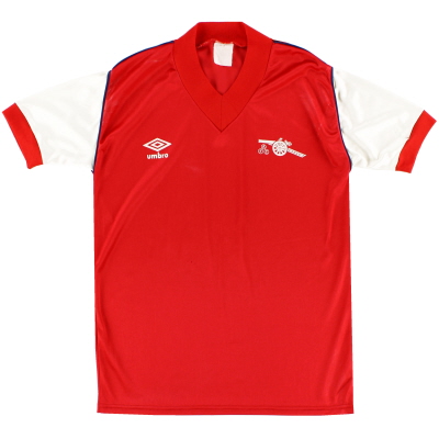 1982-84 Arsenal Umbro Thuisshirt L.Boys