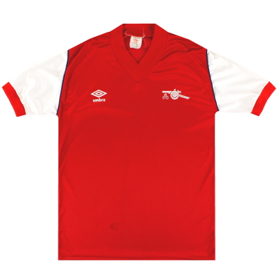 1982-84 Arsenal Umbro Home Shirt M