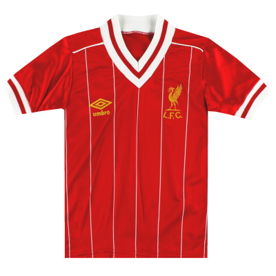 1982-85 리버풀 엄브로 홈 셔츠 M.Boys