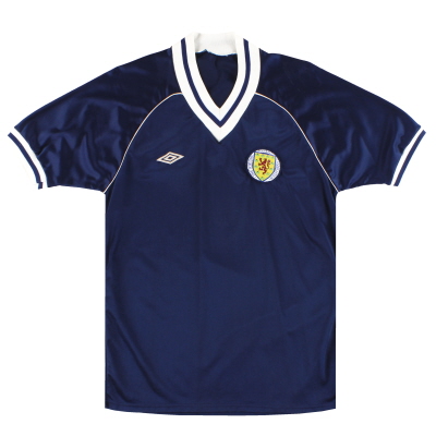 1982-85 Шотландия Umbro Домашняя Рубашка *Мятный* M