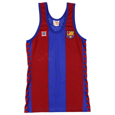 1982-89 Barcelona Meyba Home Vest S