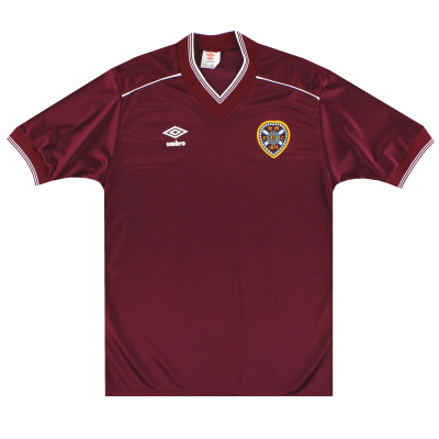 1983-86 Heart Of Midlothian (Hearts) Home Shirt *As New*