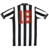 1983-86 Newcastle Umbro Match Worn Home Shirt #18 M
