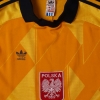1984-86 Poland Match Issue Goalkeeper Shirt #1 L/S L