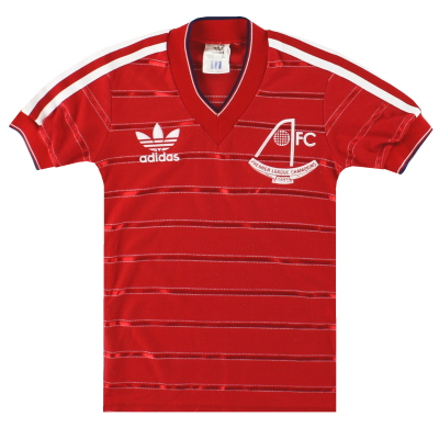 1985-86 Aberdeen adidas 'Champions' Maglia Home S.Boys
