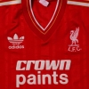 1985-87 Liverpool Home Shirt S
