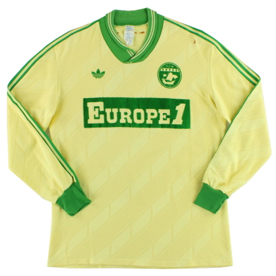1985-87 Nantes adidas Home Shirt L / SM