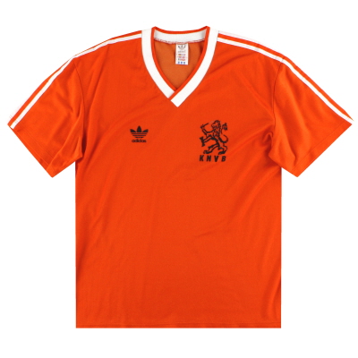 1985-88 Pays-Bas Adidas Maillot Domicile L