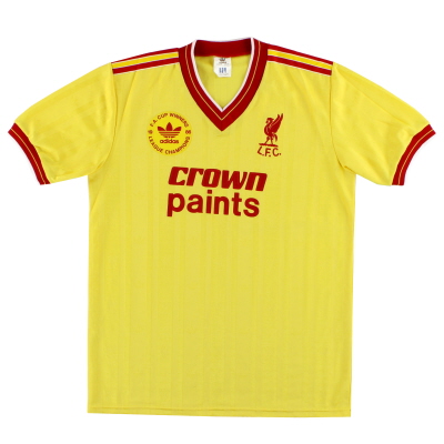 1986-87 Liverpool 'Champions' Third Shirt