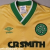 1986-88 Celtic Away Shirt S