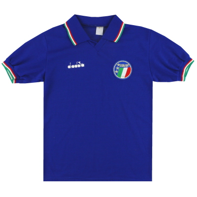 1986-90 Italy Diadora Home Shirt Y 