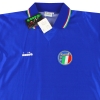 1986-90 Italië Diadora thuisshirt *met tags* L