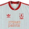 1987-88 Liverpool adidas Away Kemeja XL