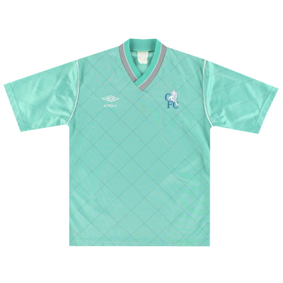 1987-89 첼시 엄브로 어웨이 셔츠 Y