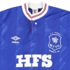 Домашняя футболка Macclesfield Umbro 'Wembley 1987' 89-89 гг., номер 4 L