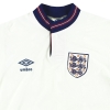1987-90 Inggris Umbro Home Shirt S