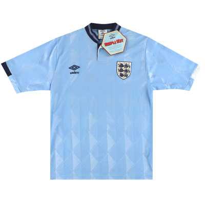 1987-90 England Umbro Third Shirt *w/tags* M 