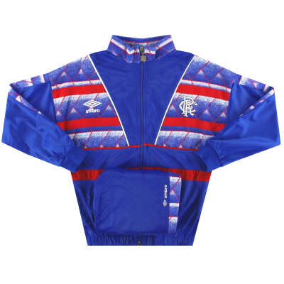 1987-90 Rangers Umbro Спортивный костюм Y