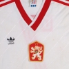 1987 Czechoslovakia Match Issue Home Shirt L/S #7 (v Wales) L