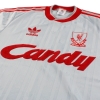 1988-89 Liverpool adidas Away Shirt L