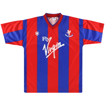 1988-90 Crystal Palace Bukta Baju Rumah M