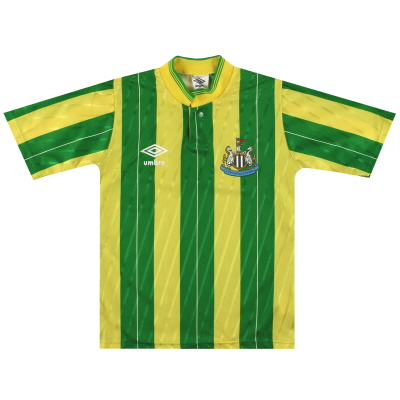 Maglia da trasferta Newcastle Umbro 1988-90 S.Boys