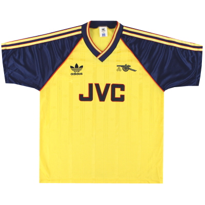 1988-91 Arsenal adidas Away Shirt *Mint* XL